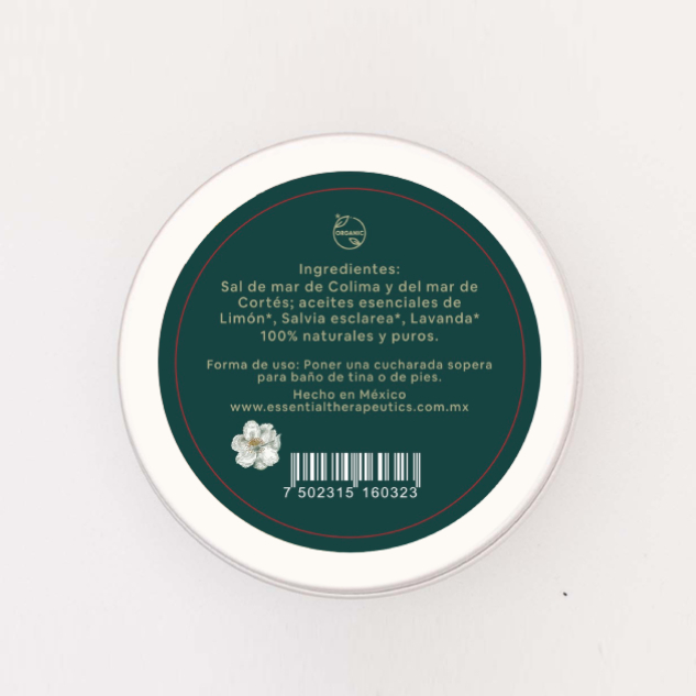 Sal de Baño Relajante/Insomnio 200 gr - Imagen 2