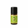 Aceite esencial de Lavanda fina Primavera Life en frasco de 5 ml sobre fondo blanco.