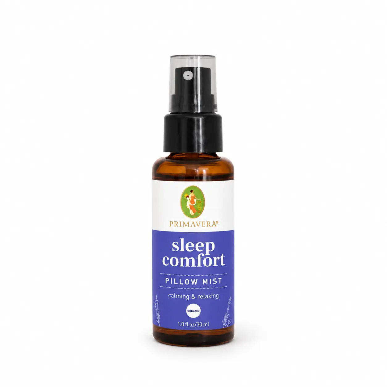 Sleep Comfort Pillow Mist de Primavera Life de 30 ml sobre fondo blanco.