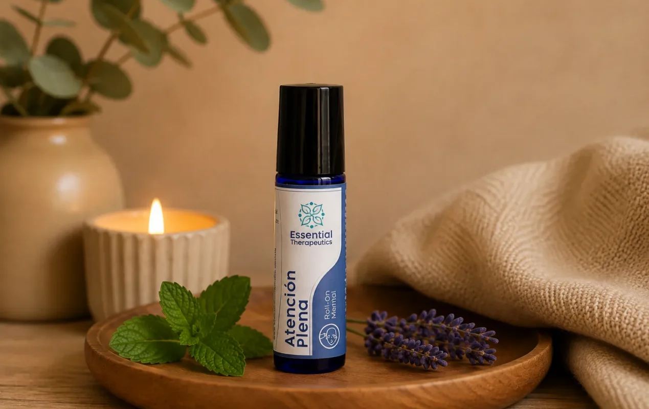 Roll-on Atención Plena de Essential Therapeutics para acompañar momentos de concentración y