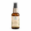 Aceite Corporal para Estrías de Essential Therapeutics de 50 ml en frasco ámbar con atomizador y etiqueta botánica.
