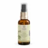 Aceite Cuidado para los Senos de Essential Therapeutics de 50 ml en frasco ámbar con atomizador y etiqueta botánica verde.